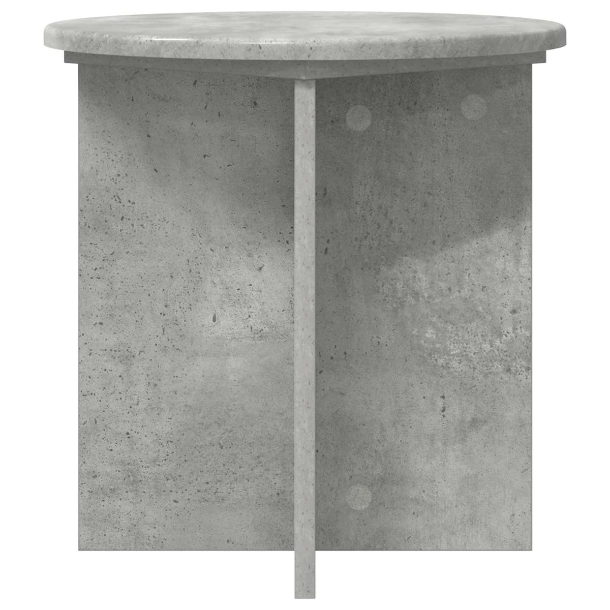 Planteholder 2 stk. Betongrå 40 x 40 x 40 cm Konstrueret træ