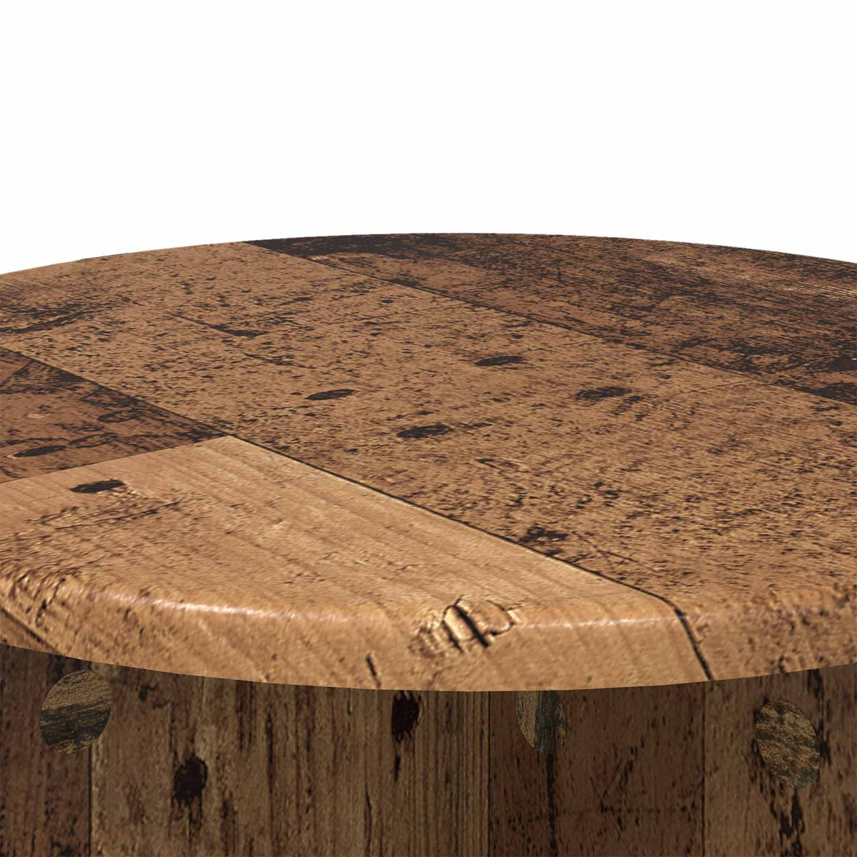 Planteholder 2 stk. Gammelt træ 40 x 40 x 40 cm Konstrueret træ