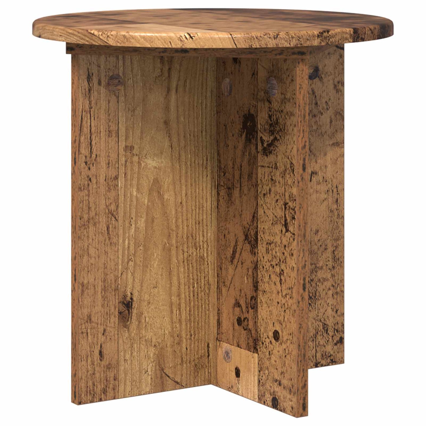 Planteholder 2 stk. Gammelt træ 40 x 40 x 40 cm Konstrueret træ