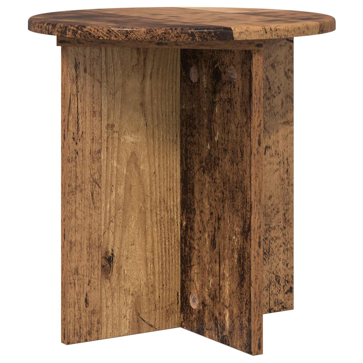 Planteholder 2 stk. Gammelt træ 40 x 40 x 40 cm Konstrueret træ