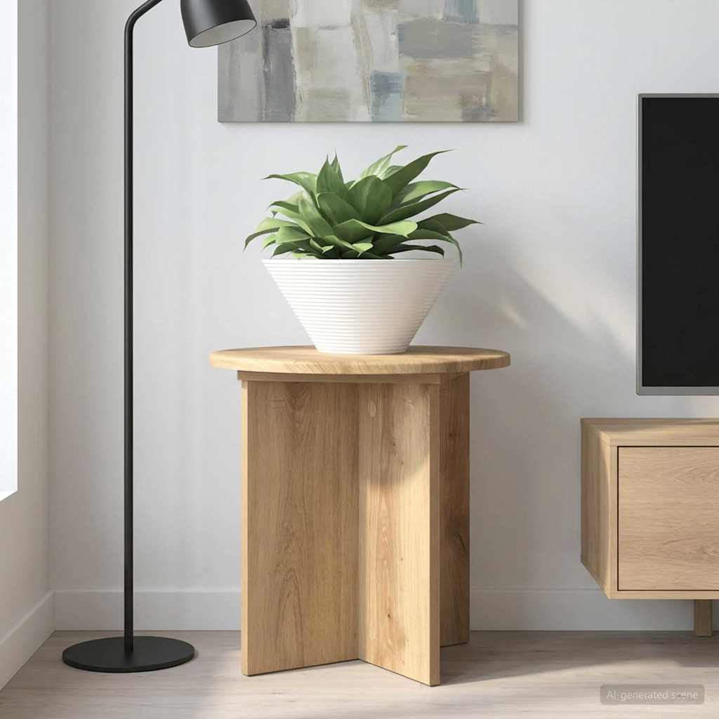 Planteholder 2 stk. Artisan-eg 40 x 40 x 40 cm Konstrueret træ