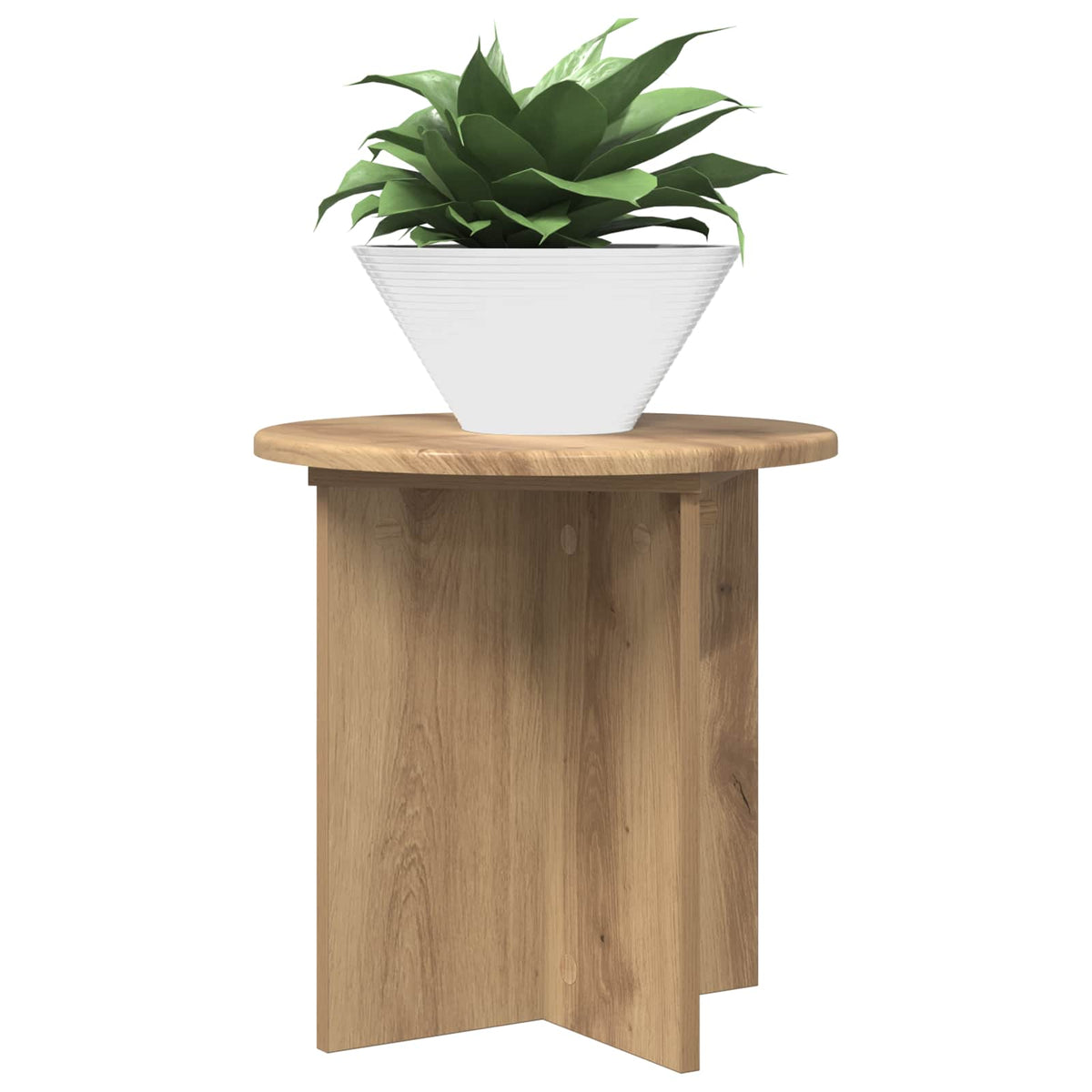 Planteholder 2 stk. Artisan-eg 40 x 40 x 40 cm Konstrueret træ