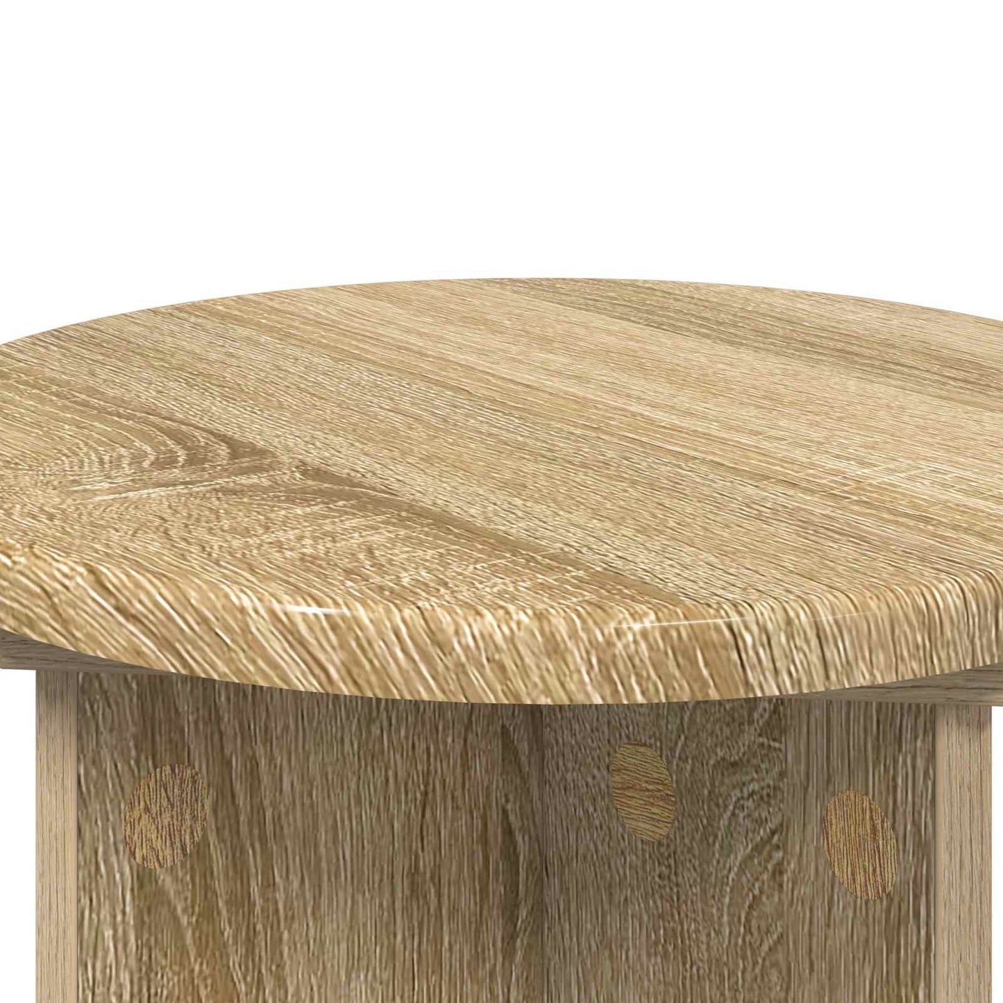 Planteholder 2 stk. Sonoma-eg Ø29,5 x 40 cm Konstrueret træ