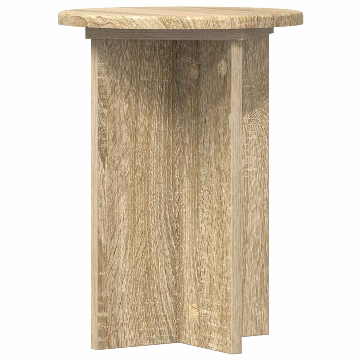 Planteholder 2 stk. Sonoma-eg Ø29,5 x 40 cm Konstrueret træ