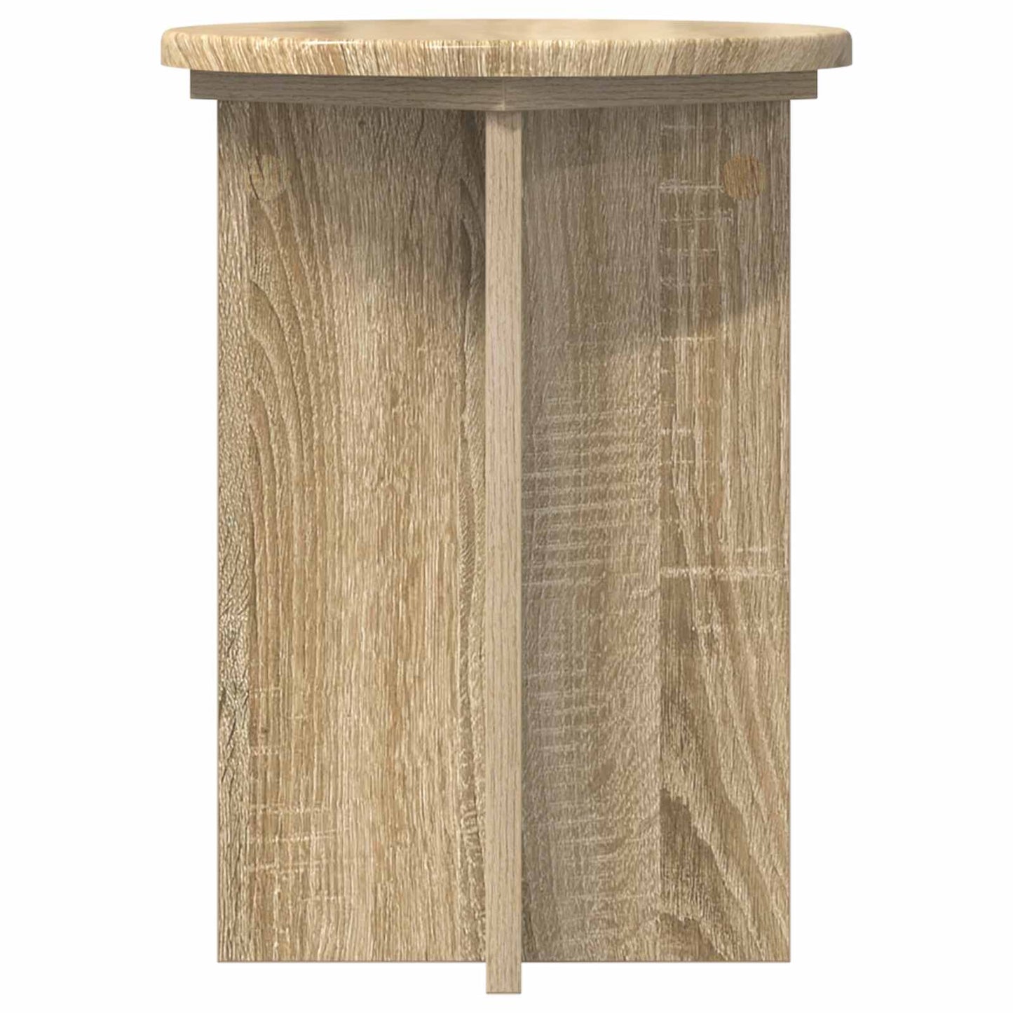 Planteholder 2 stk. Sonoma-eg Ø29,5 x 40 cm Konstrueret træ