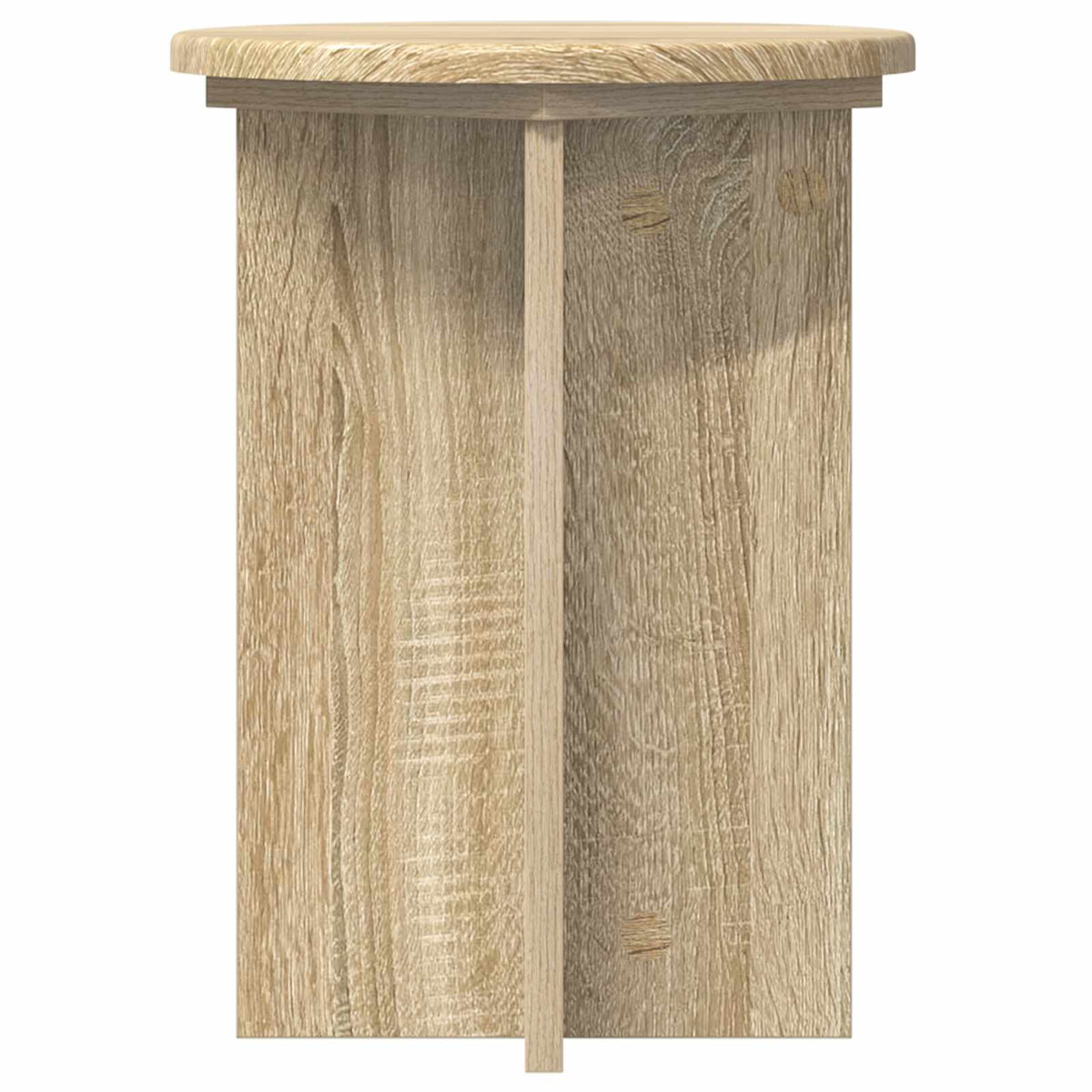 Planteholder 2 stk. Sonoma-eg Ø29,5 x 40 cm Konstrueret træ