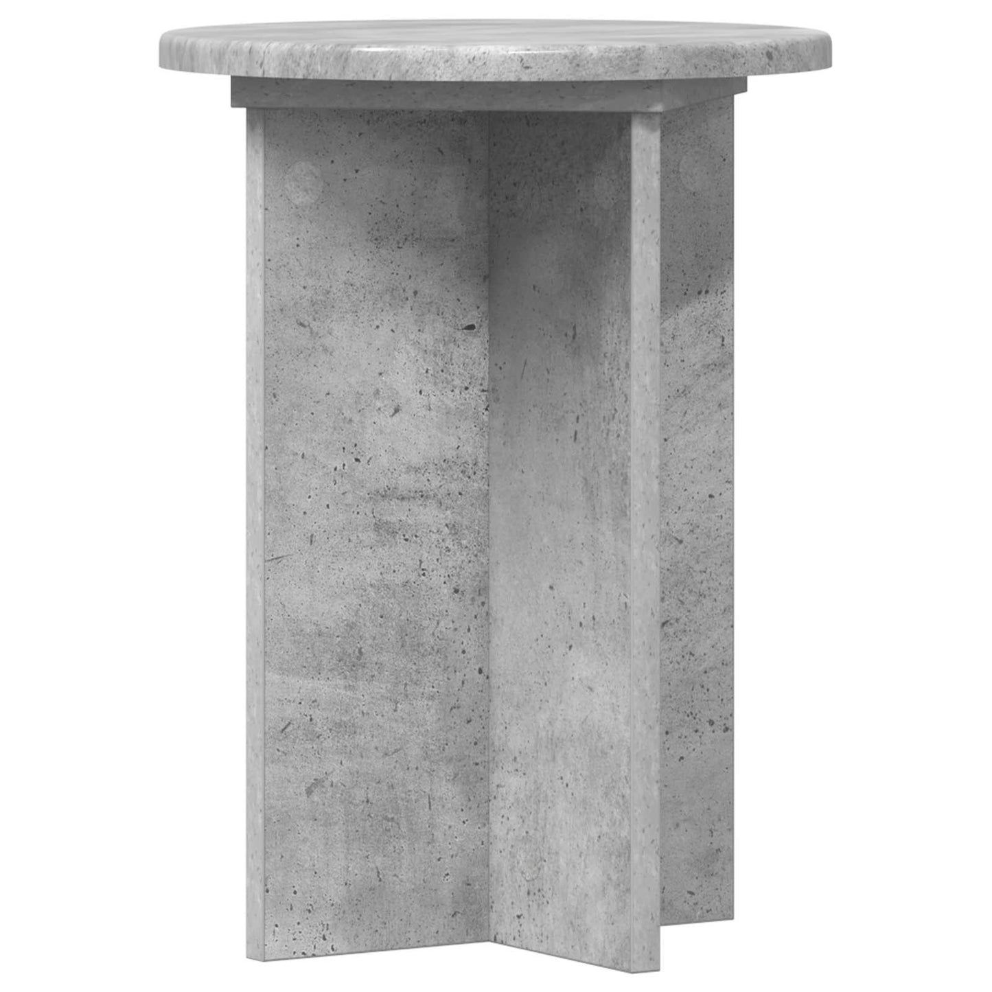 Planteholder 2 stk. Betongrå Ø29,5 x 40 cm Konstrueret træ