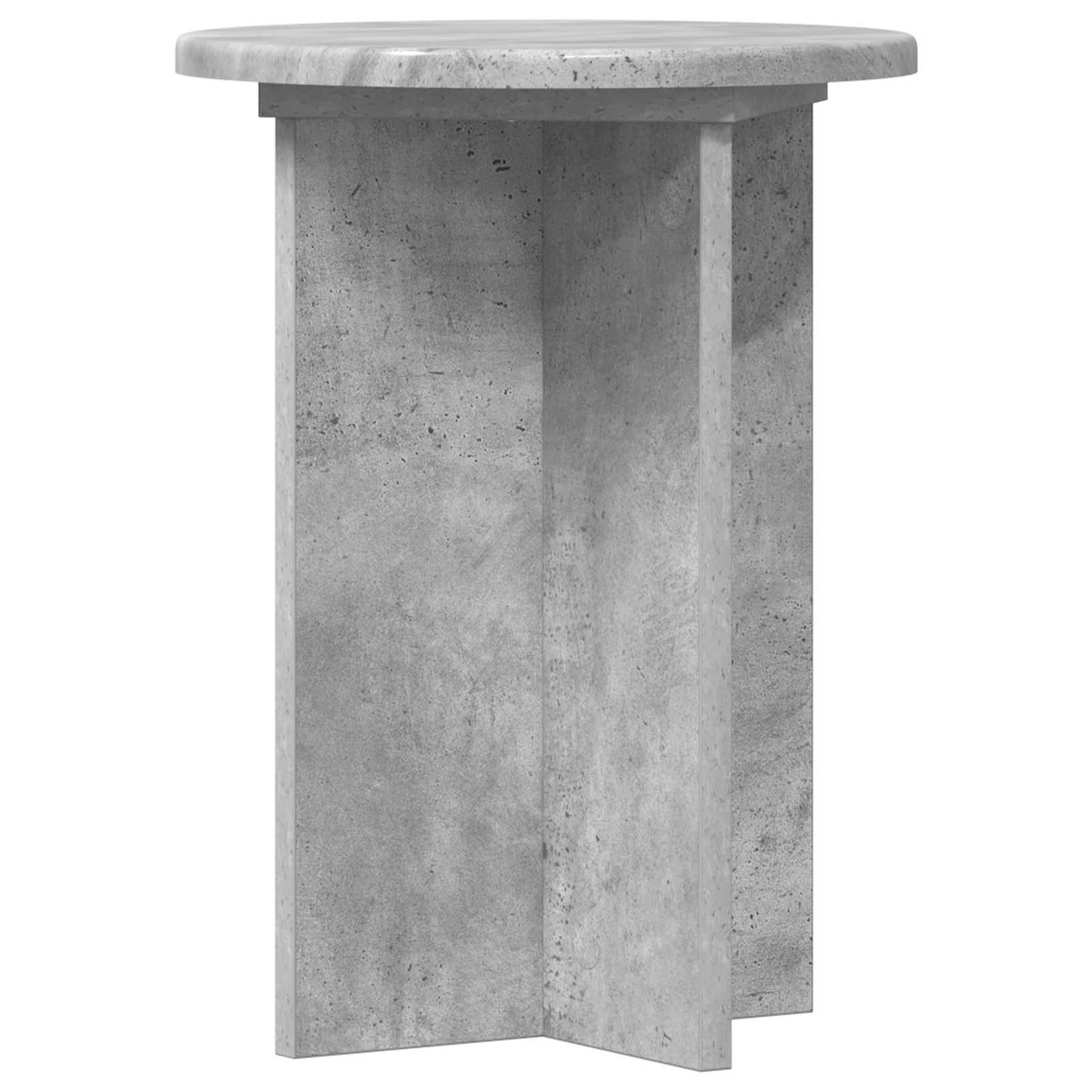 Planteholder 2 stk. Betongrå Ø29,5 x 40 cm Konstrueret træ
