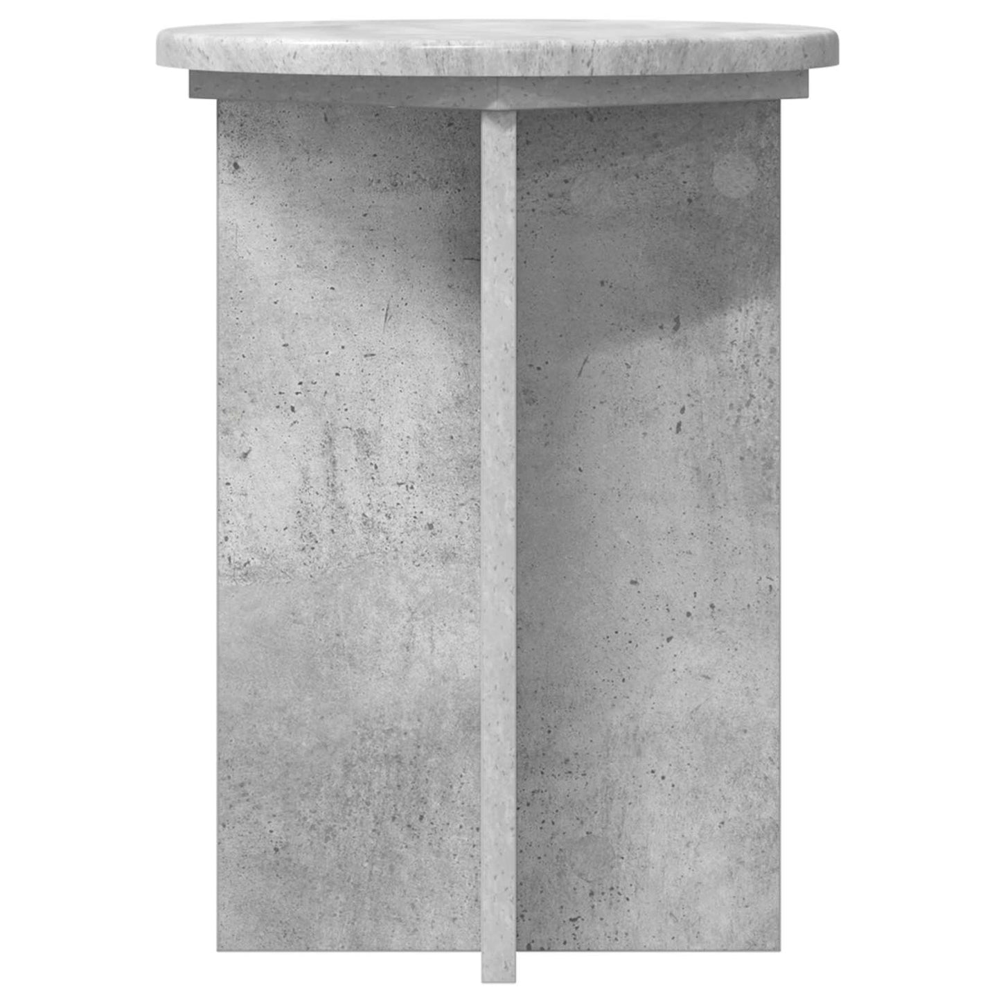 Planteholder 2 stk. Betongrå Ø29,5 x 40 cm Konstrueret træ