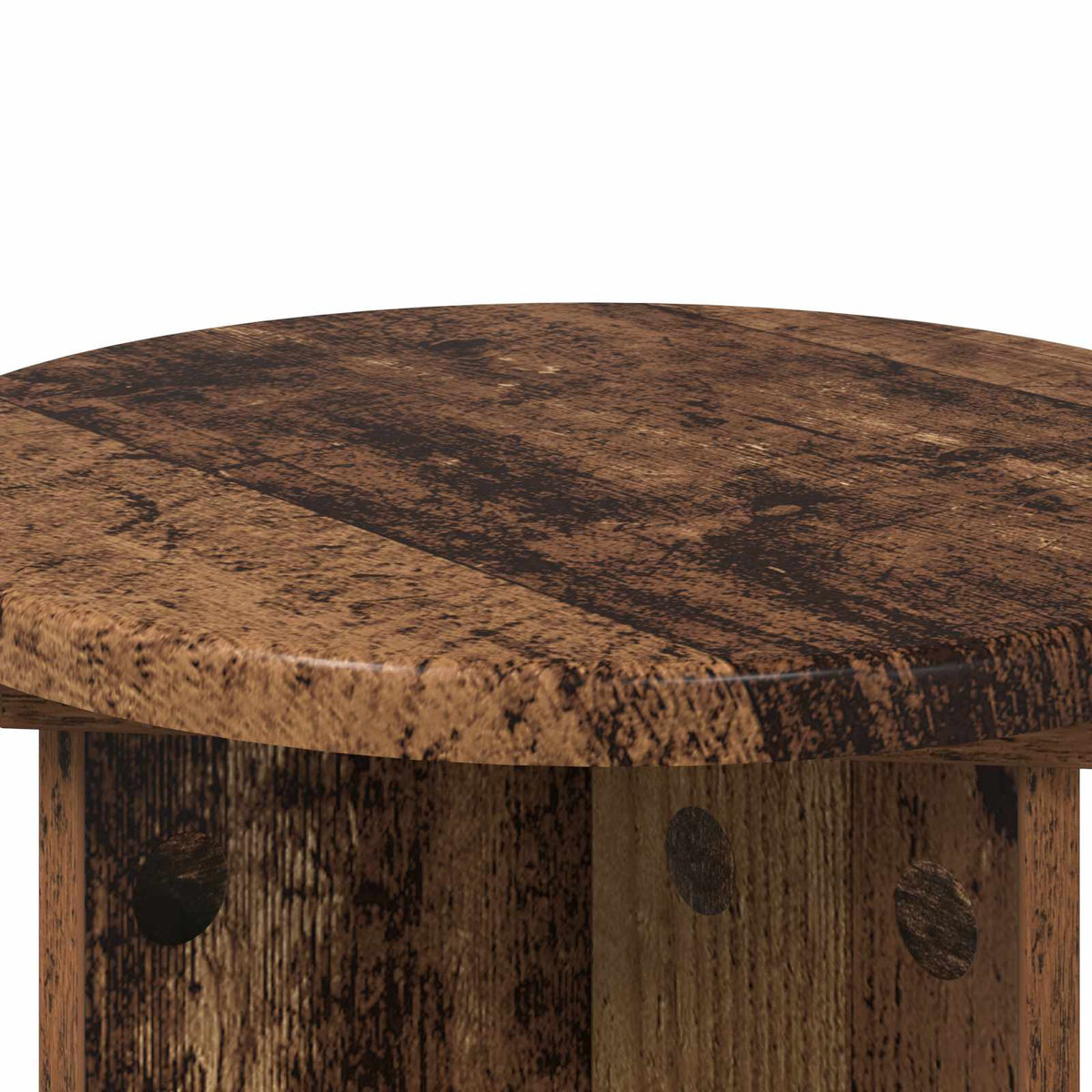 Planteholder 2 stk. Gammelt træ Ø29,5 x 40 cm Konstrueret træ
