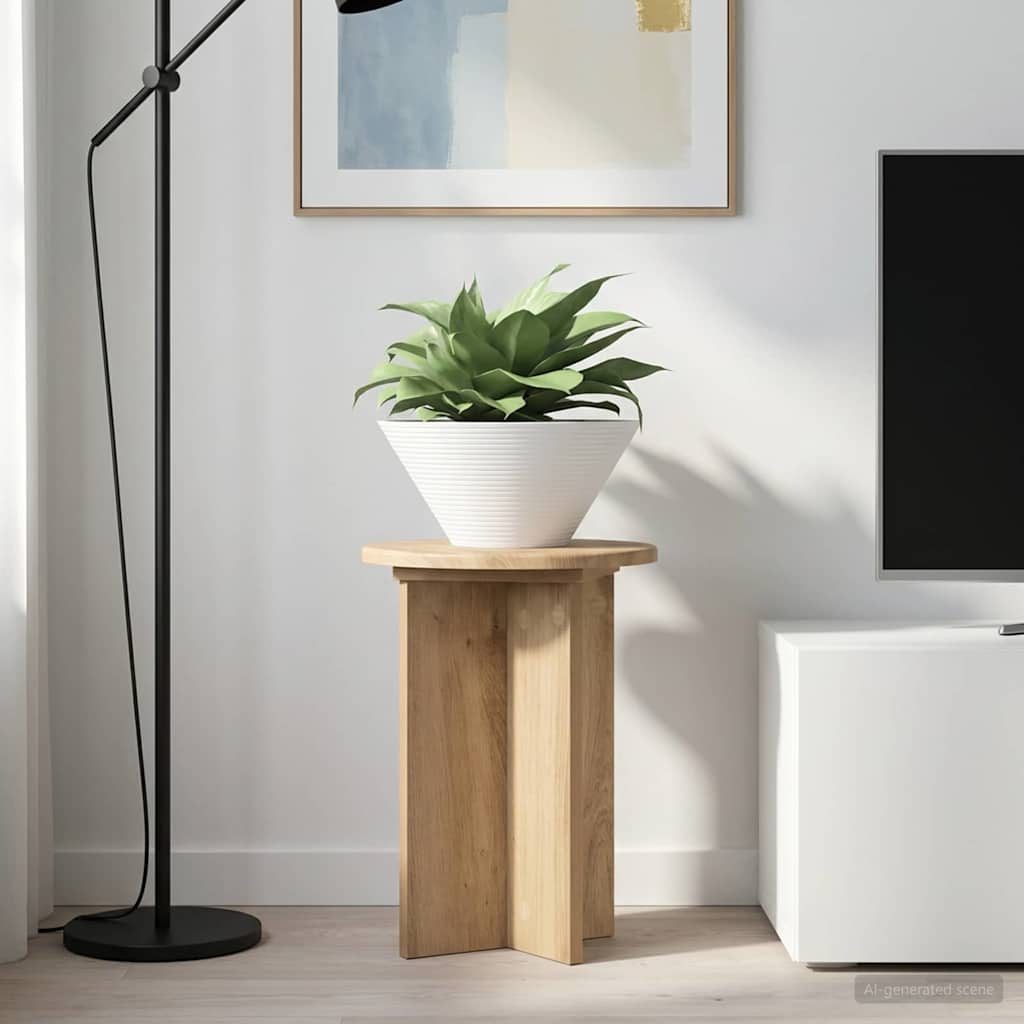 Planteholder 2 stk. Artisan-eg Ø29,5 x 40 cm Konstrueret træ