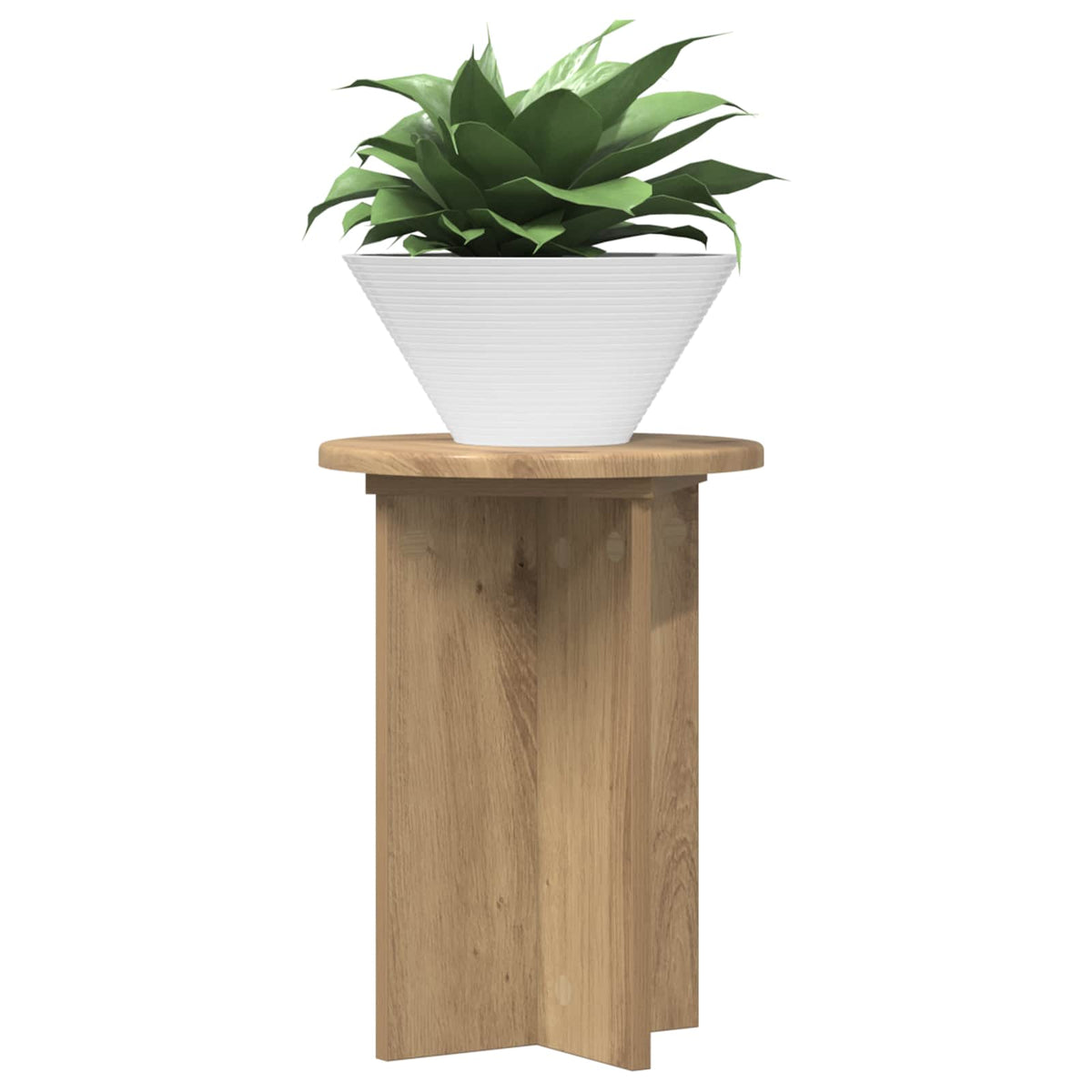 Planteholder 2 stk. Artisan-eg Ø29,5 x 40 cm Konstrueret træ