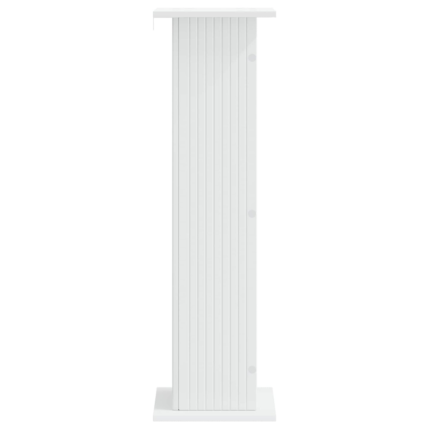 Planteholder Hvid 30,5 x 30 x 100,5 cm Konstrueret træ