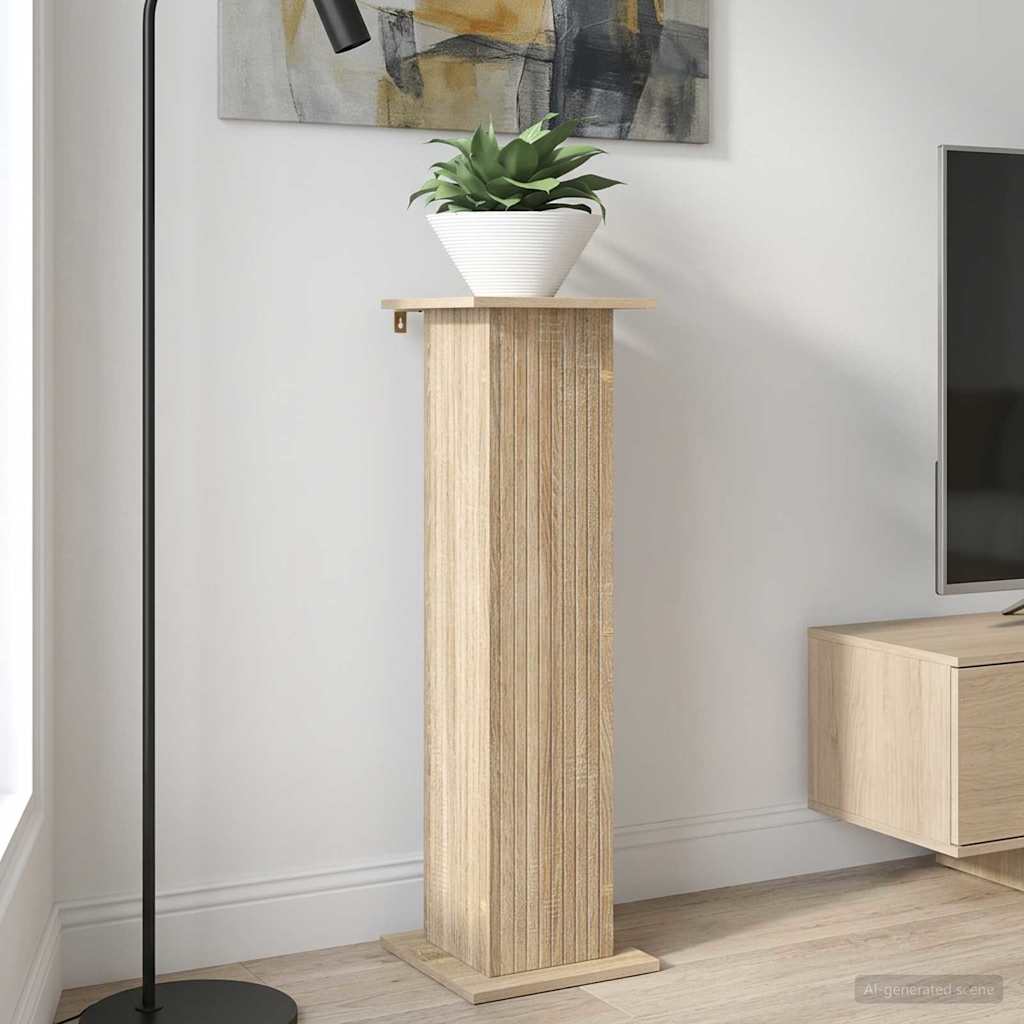 Planteholder Sonoma-eg 30,5 x 30 x 100,5 cm Konstrueret træ