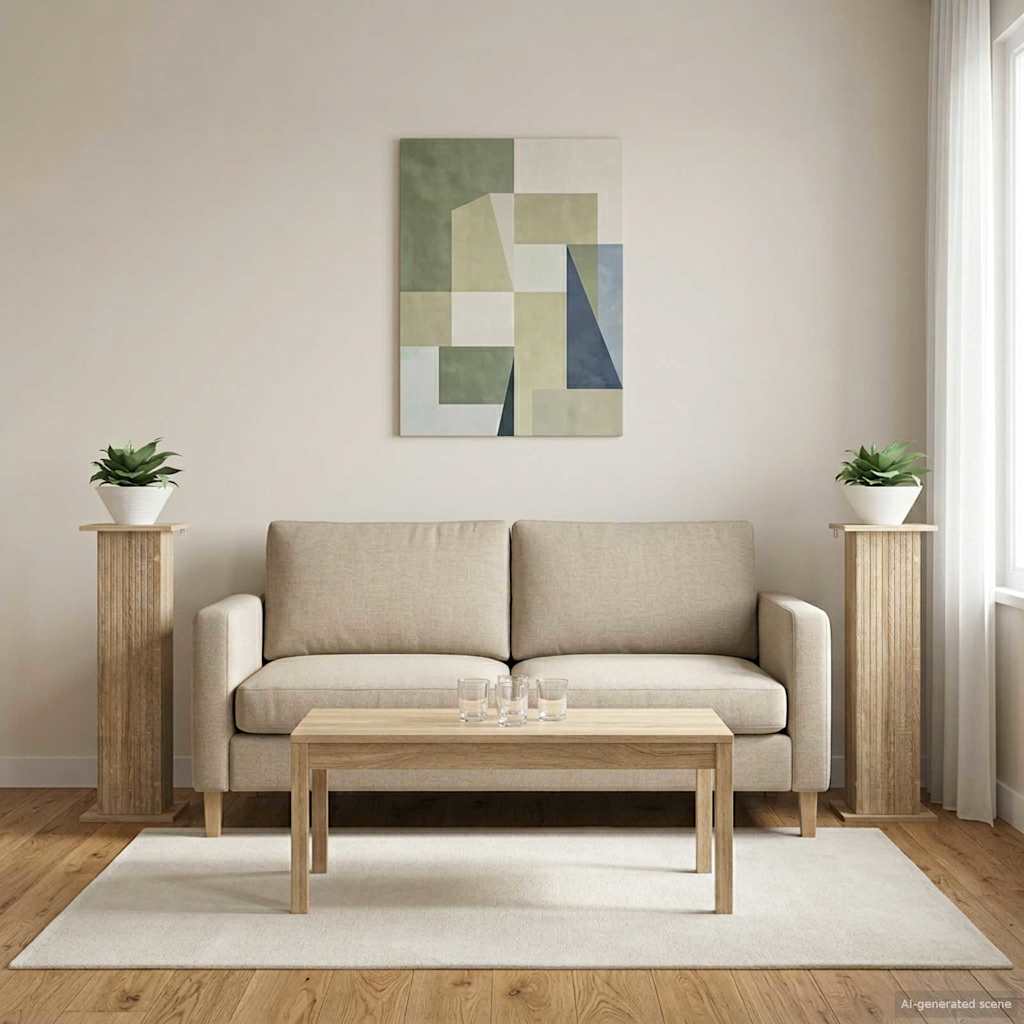 Planteholder 2 stk. Sonoma-eg 30,5 x 30 x 100,5 cm