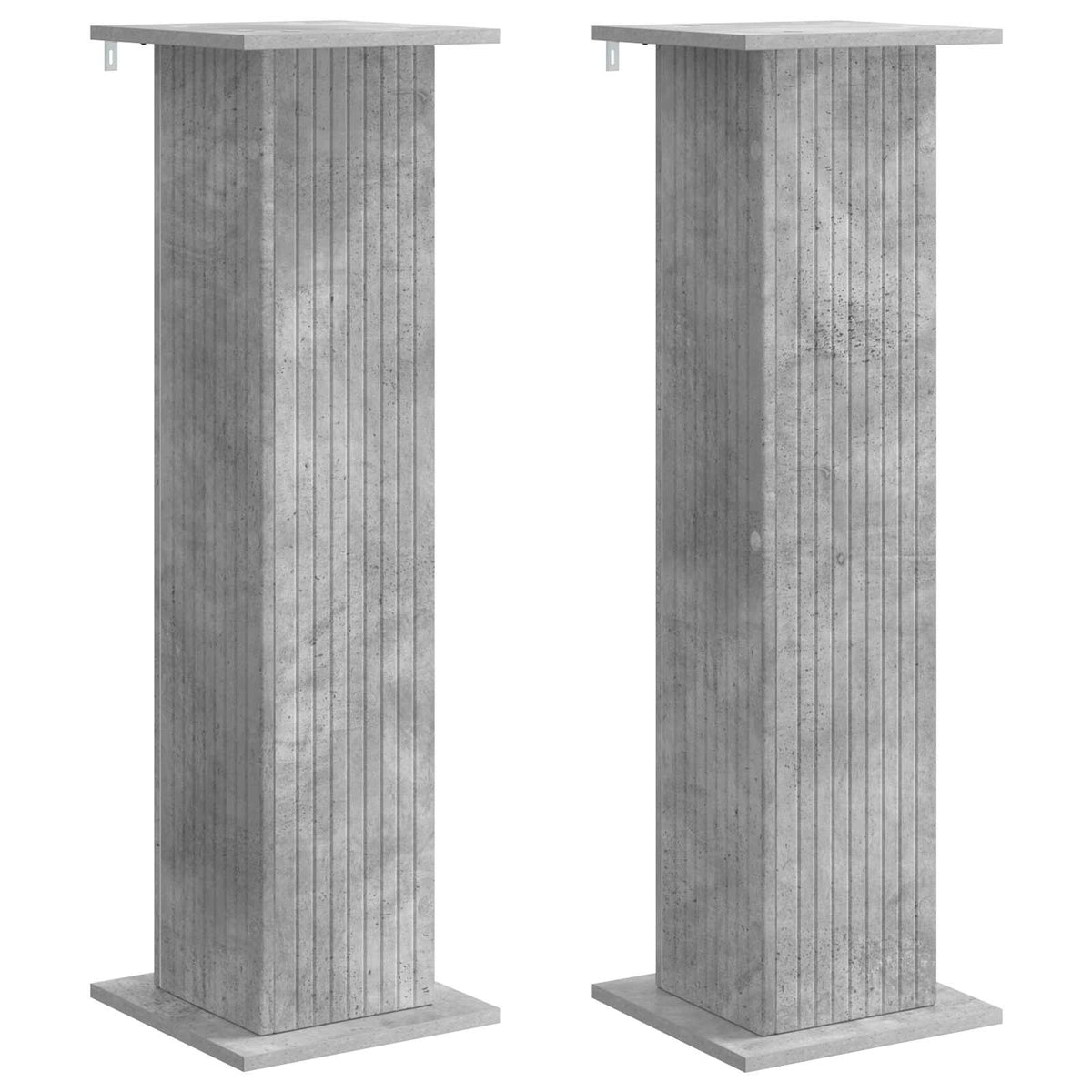 Planteholder 2 stk. Betongrå 30,5 x 30 x 100,5 cm