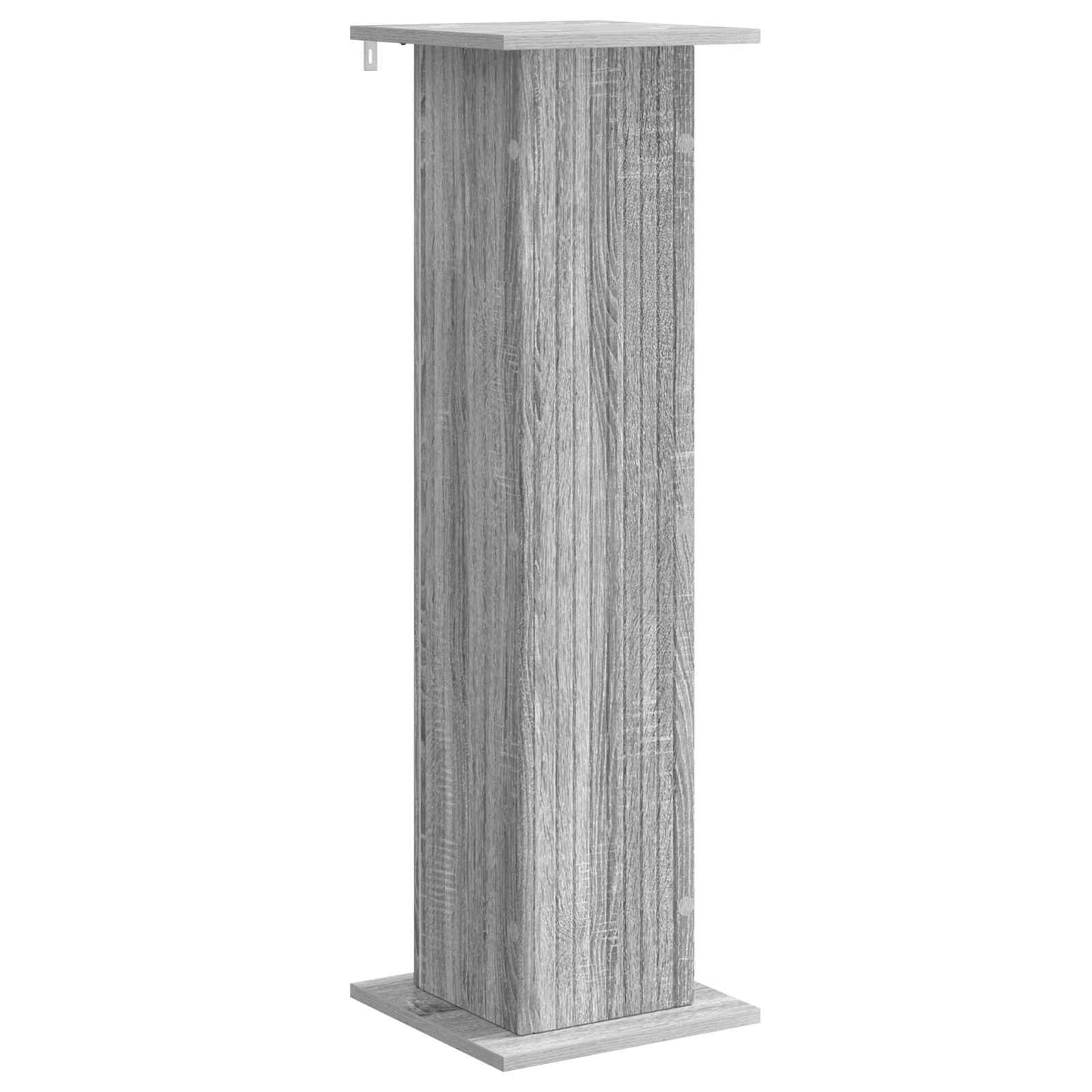 Planteholder 2 stk. Grå sonoma-eg 30,5 x 30 x 100,5 cm