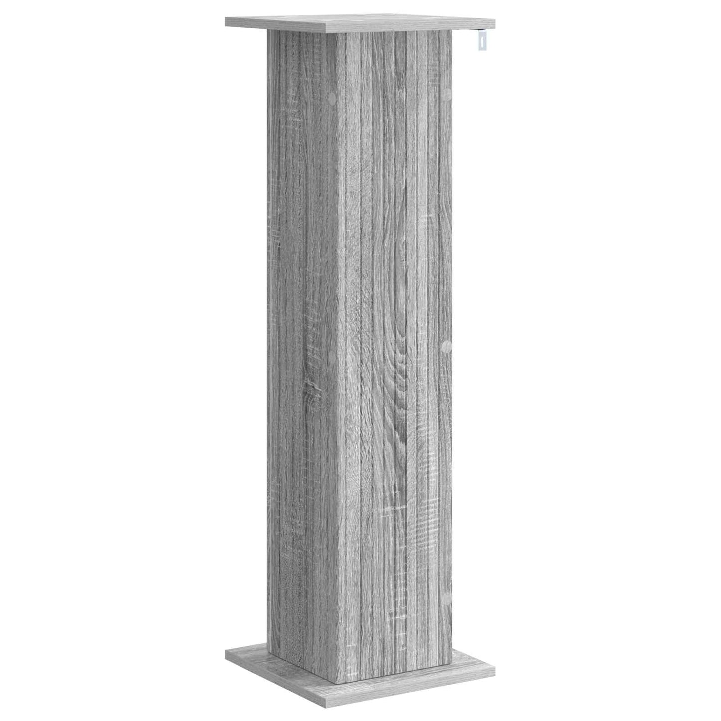 Planteholder 2 stk. Grå sonoma-eg 30,5 x 30 x 100,5 cm