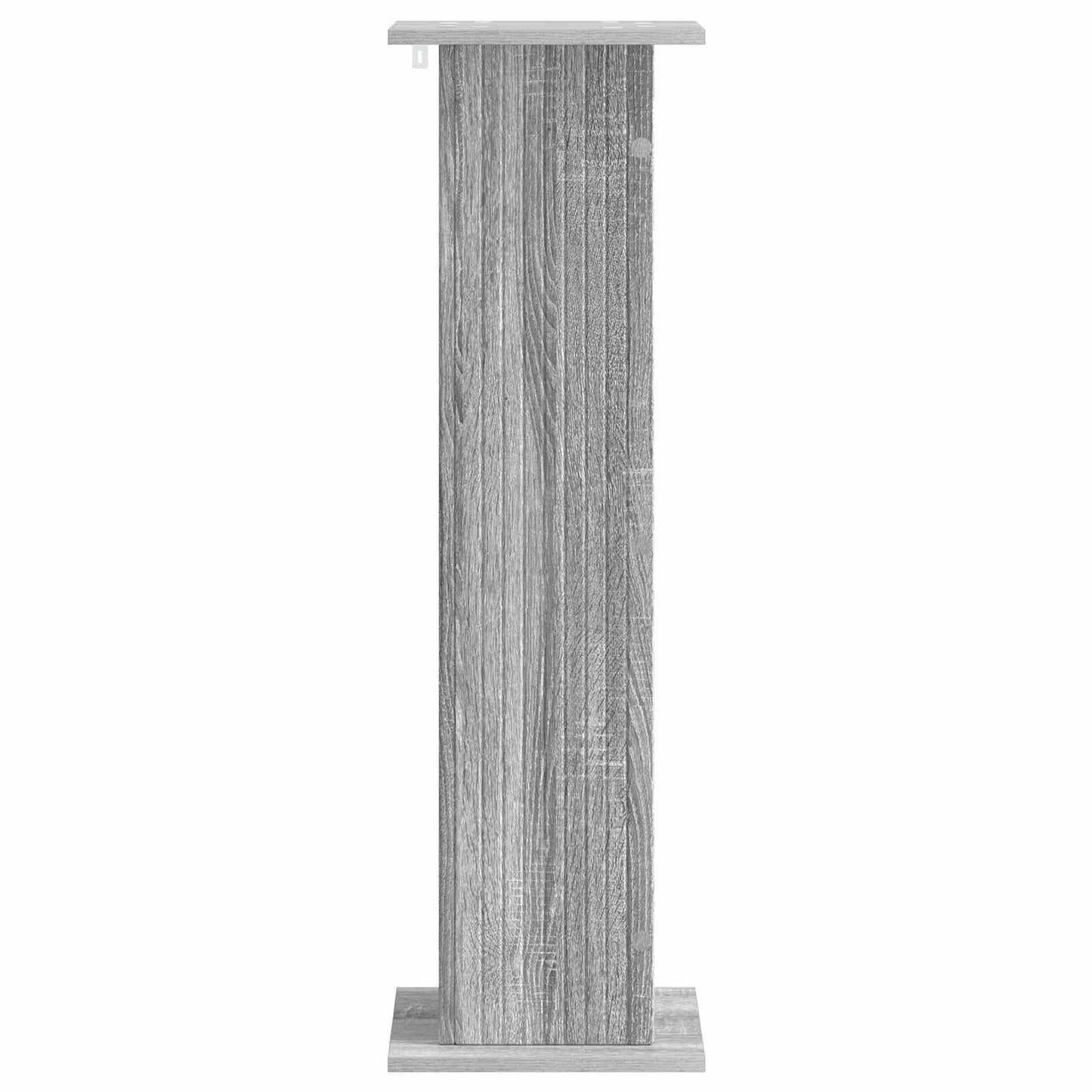 Planteholder 2 stk. Grå sonoma-eg 30,5 x 30 x 100,5 cm