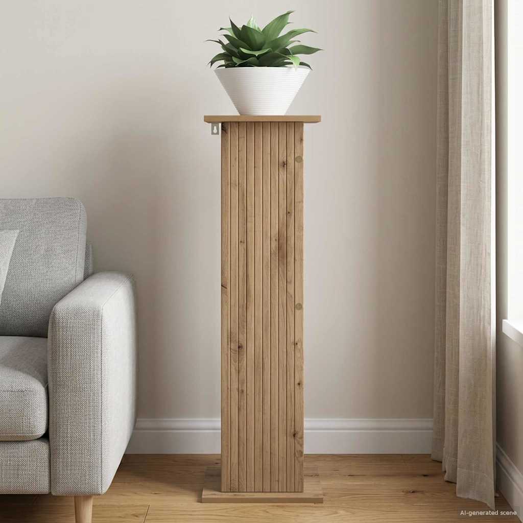 Planteholder Artisan-eg 30,5 x 30 x 100,5 cm Konstrueret træ