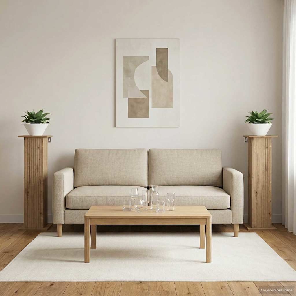 Planteholder 2 stk. Artisan-eg 30,5 x 30 x 100,5 cm