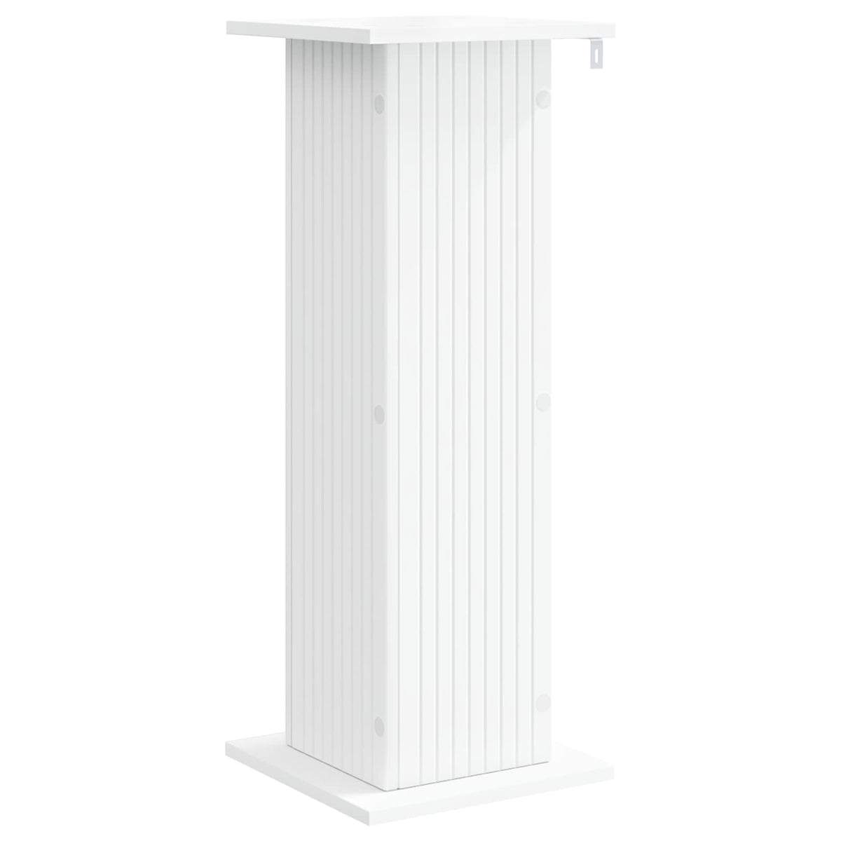 Planteholder Hvid 30,5 x 30 x 80,5 cm Konstrueret træ