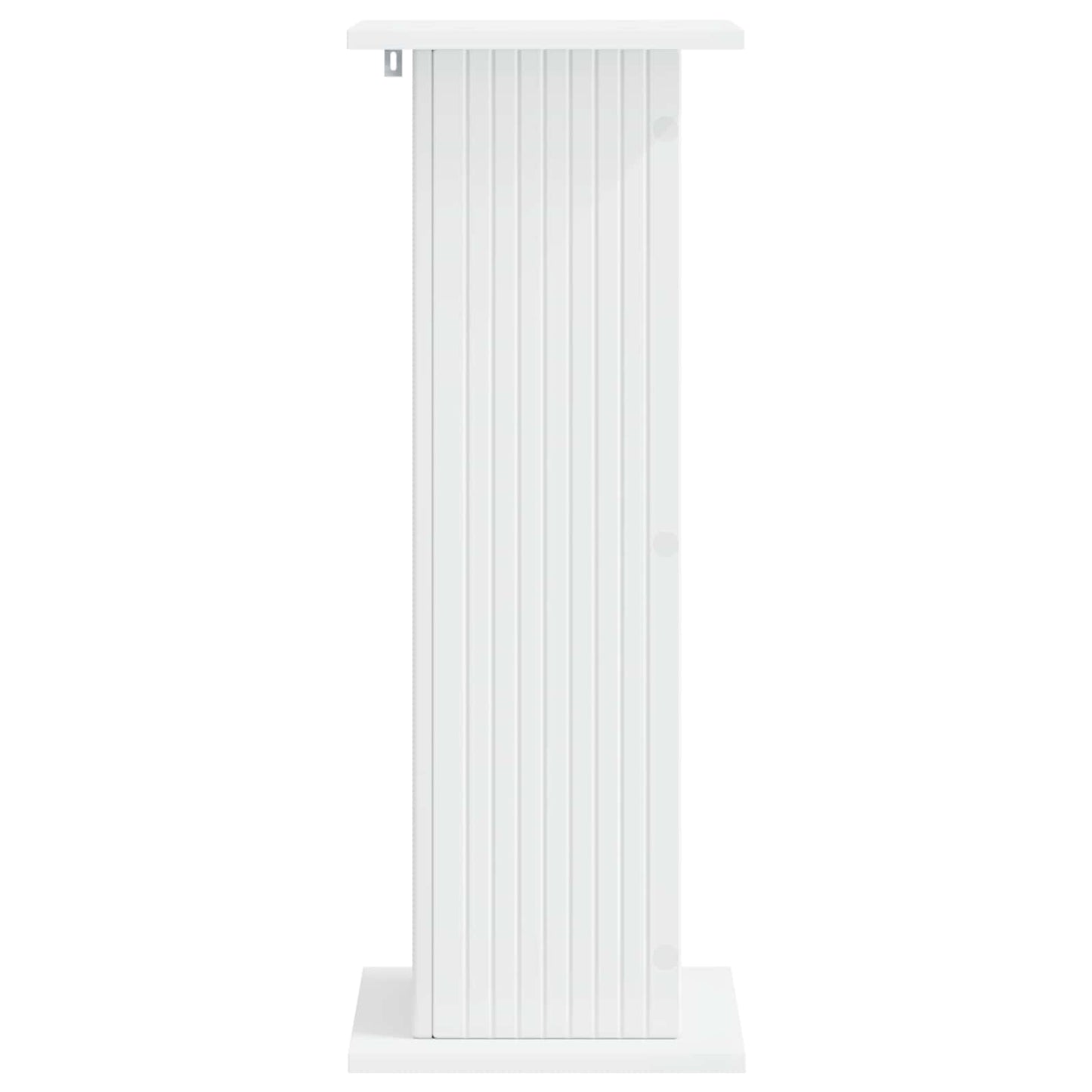 Planteholder Hvid 30,5 x 30 x 80,5 cm Konstrueret træ