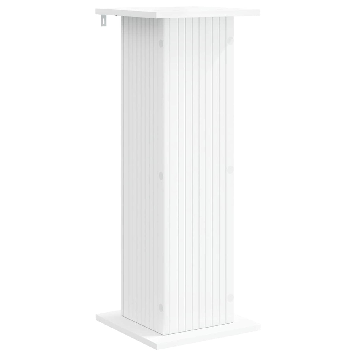 Planteholder 2 stk. Hvid 30,5 x 30 x 80,5 cm Konstrueret træ