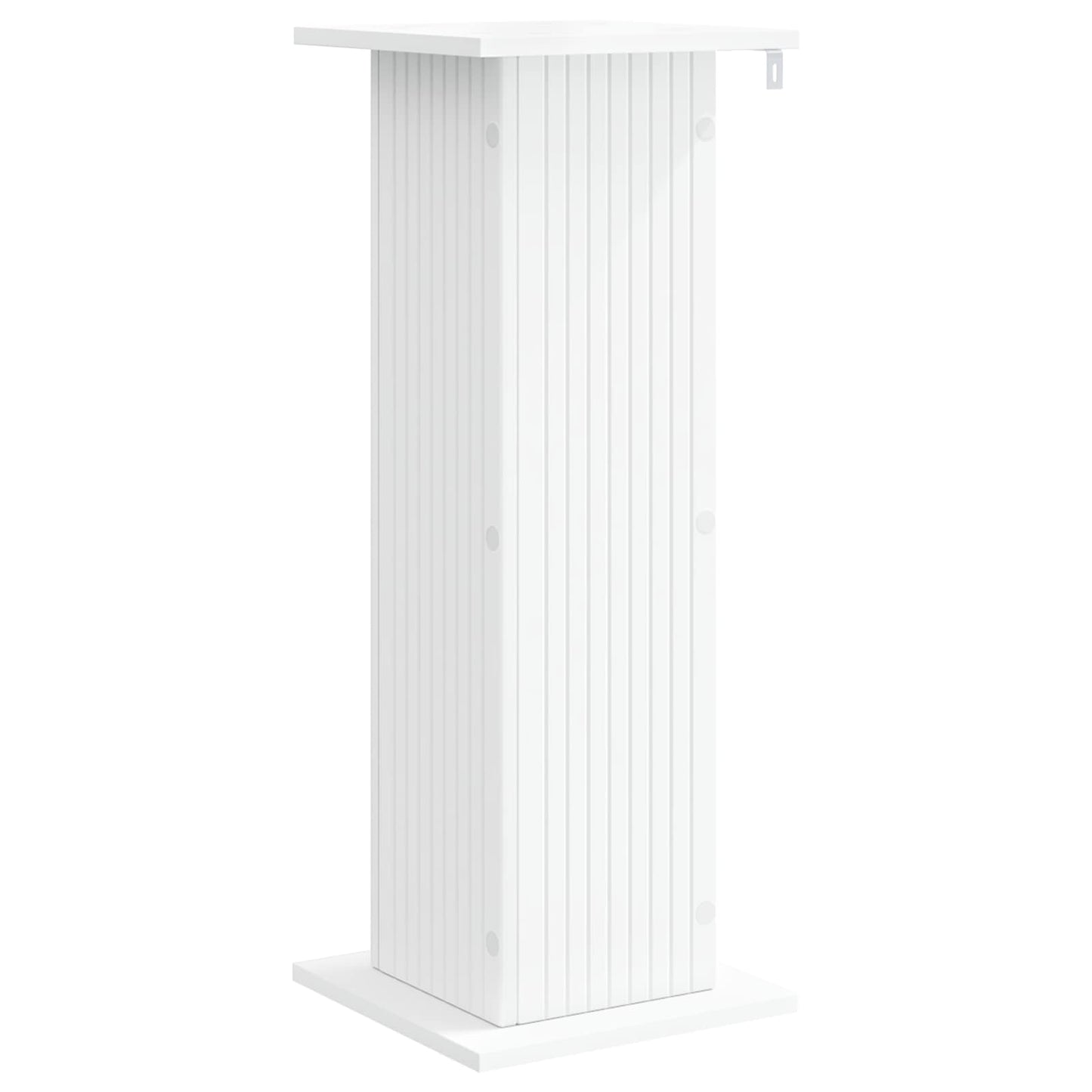 Planteholder 2 stk. Hvid 30,5 x 30 x 80,5 cm Konstrueret træ