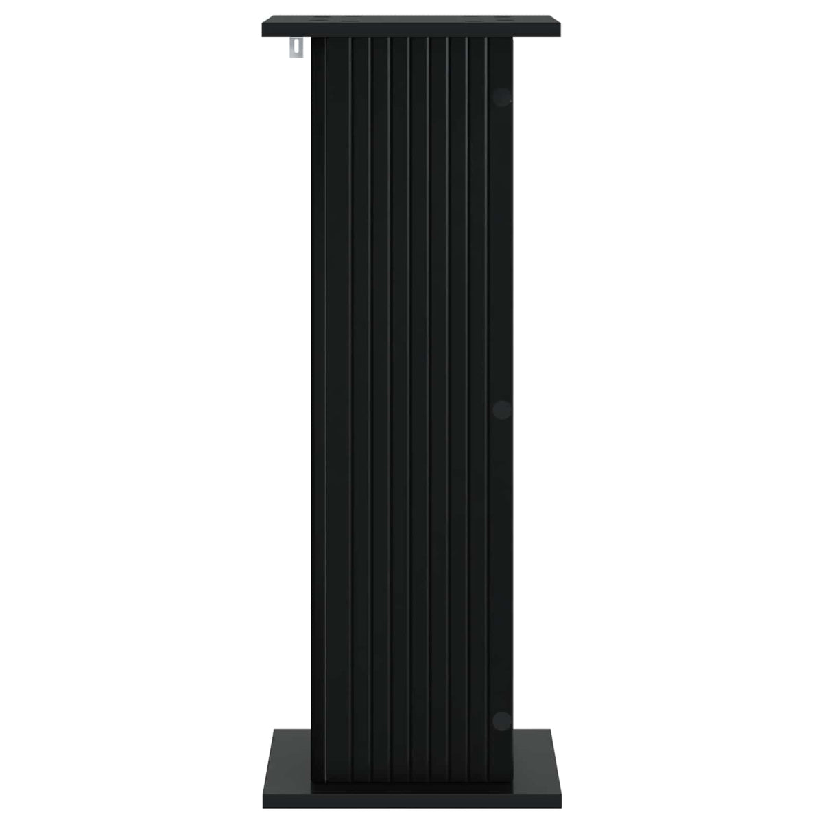 Planteholder Sort 30,5 x 30 x 80,5 cm Konstrueret træ