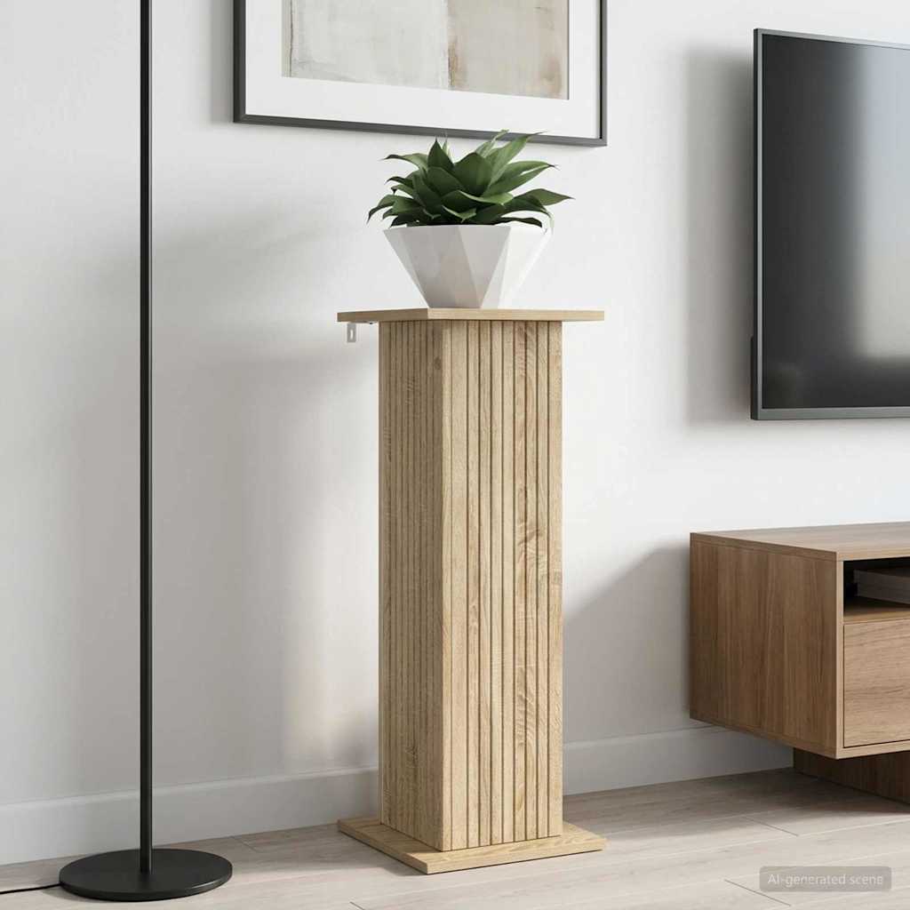 Planteholder Sonoma-eg 30,5 x 30 x 80,5 cm Konstrueret træ