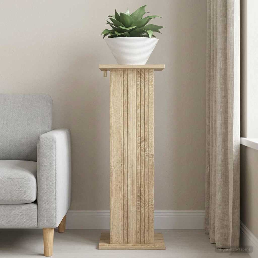 Planteholder Sonoma-eg 30,5 x 30 x 80,5 cm Konstrueret træ