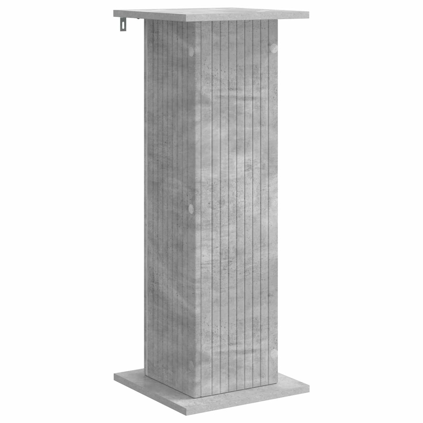 Planteholder Betongrå 30,5 x 30 x 80,5 cm Konstrueret træ