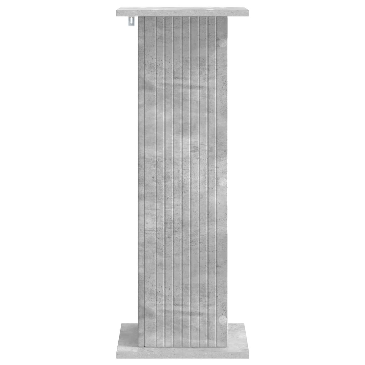 Planteholder Betongrå 30,5 x 30 x 80,5 cm Konstrueret træ