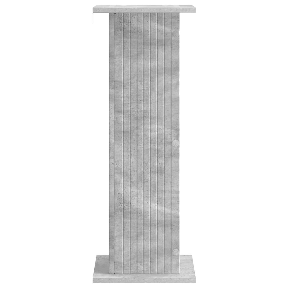 Planteholder Betongrå 30,5 x 30 x 80,5 cm Konstrueret træ