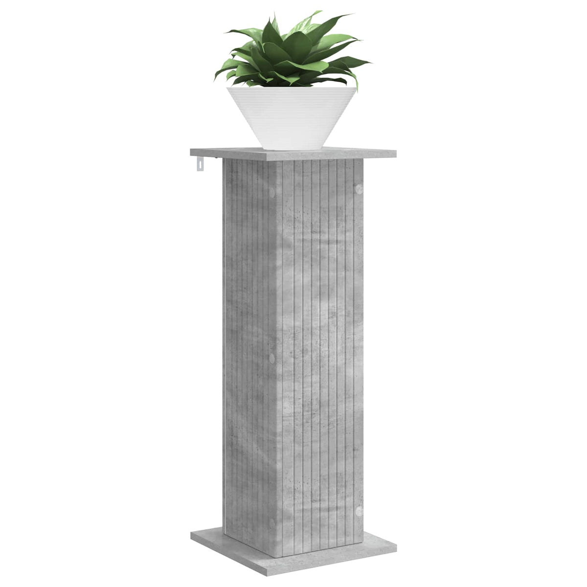 Planteholder 2 stk. Betongrå 30,5 x 30 x 80,5 cm