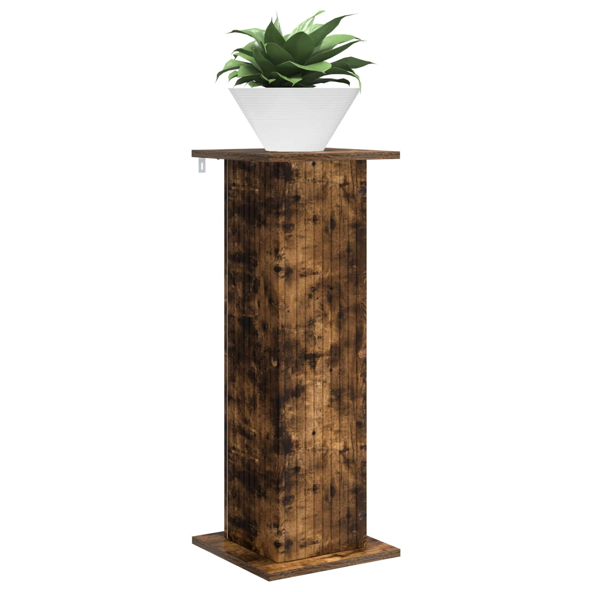 Planteholder 2 stk. Røget eg 30,5 x 30 x 80,5 cm