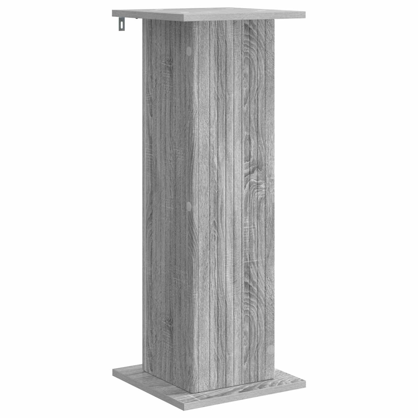 Planteholder 2 stk. Grå sonoma-eg 30,5 x 30 x 80,5 cm