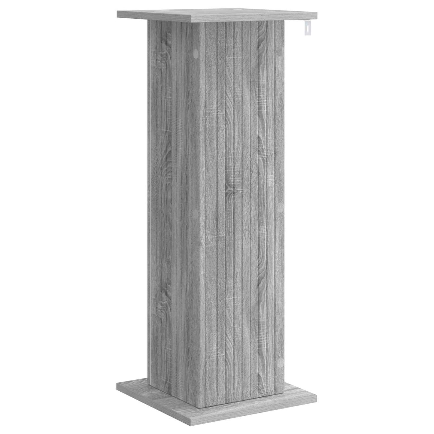 Planteholder 2 stk. Grå sonoma-eg 30,5 x 30 x 80,5 cm