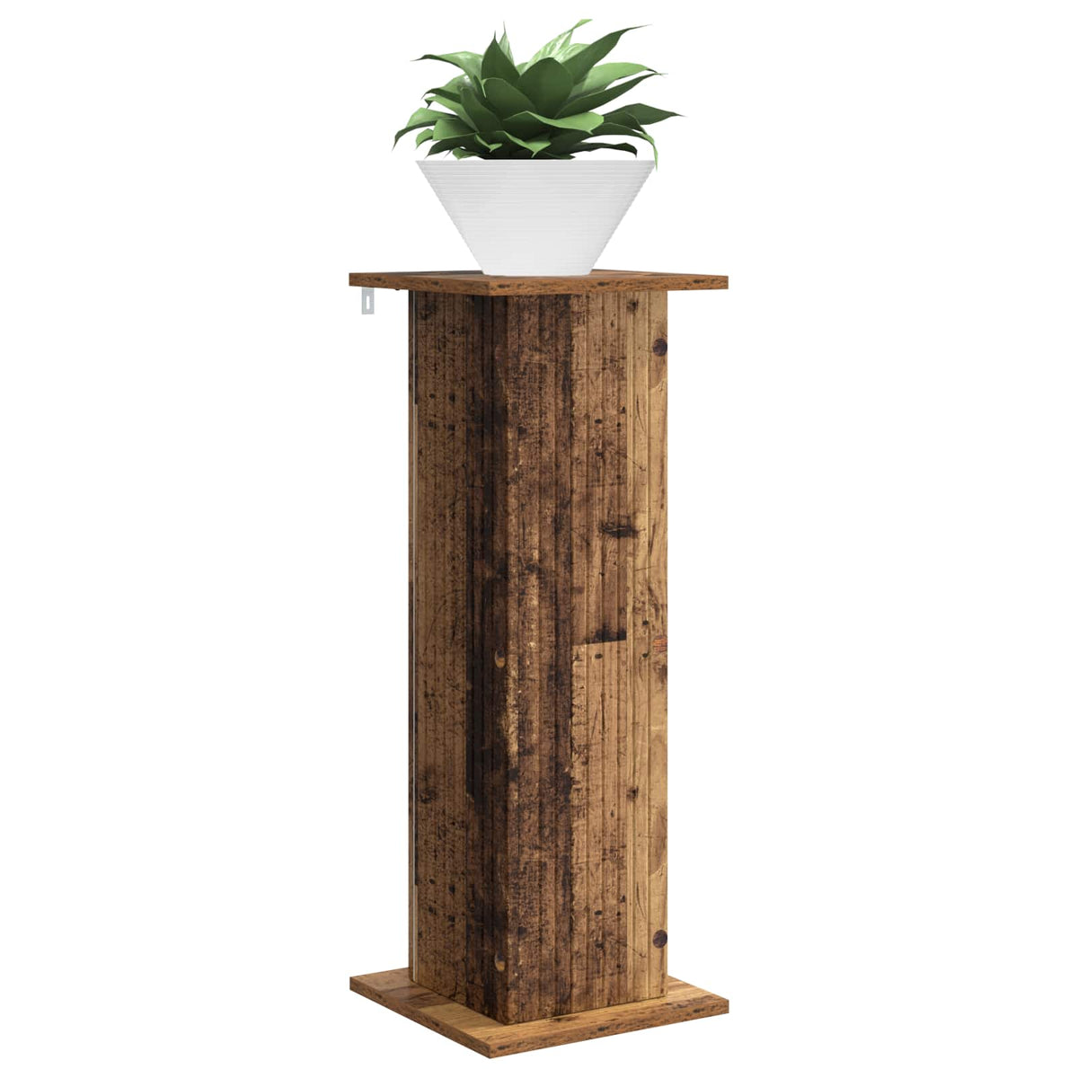 Planteholder Gammelt træ 30,5 x 30 x 80,5 cm Konstrueret træ