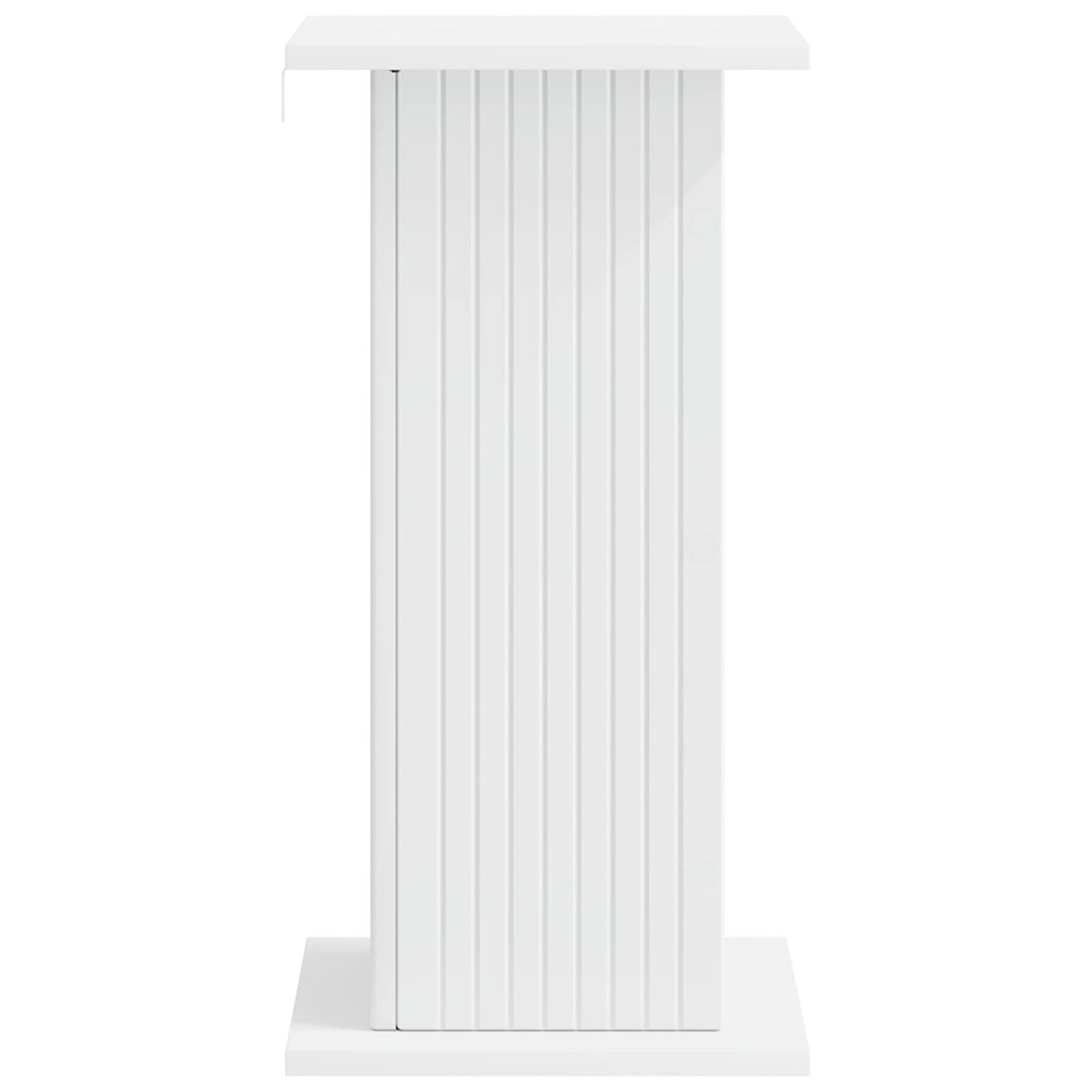 Planteholder Hvid 30,5 x 30 x 60,5 cm Konstrueret træ