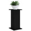 Planteholder 2 stk. Sort 30,5 x 30 x 60,5 cm Konstrueret træ