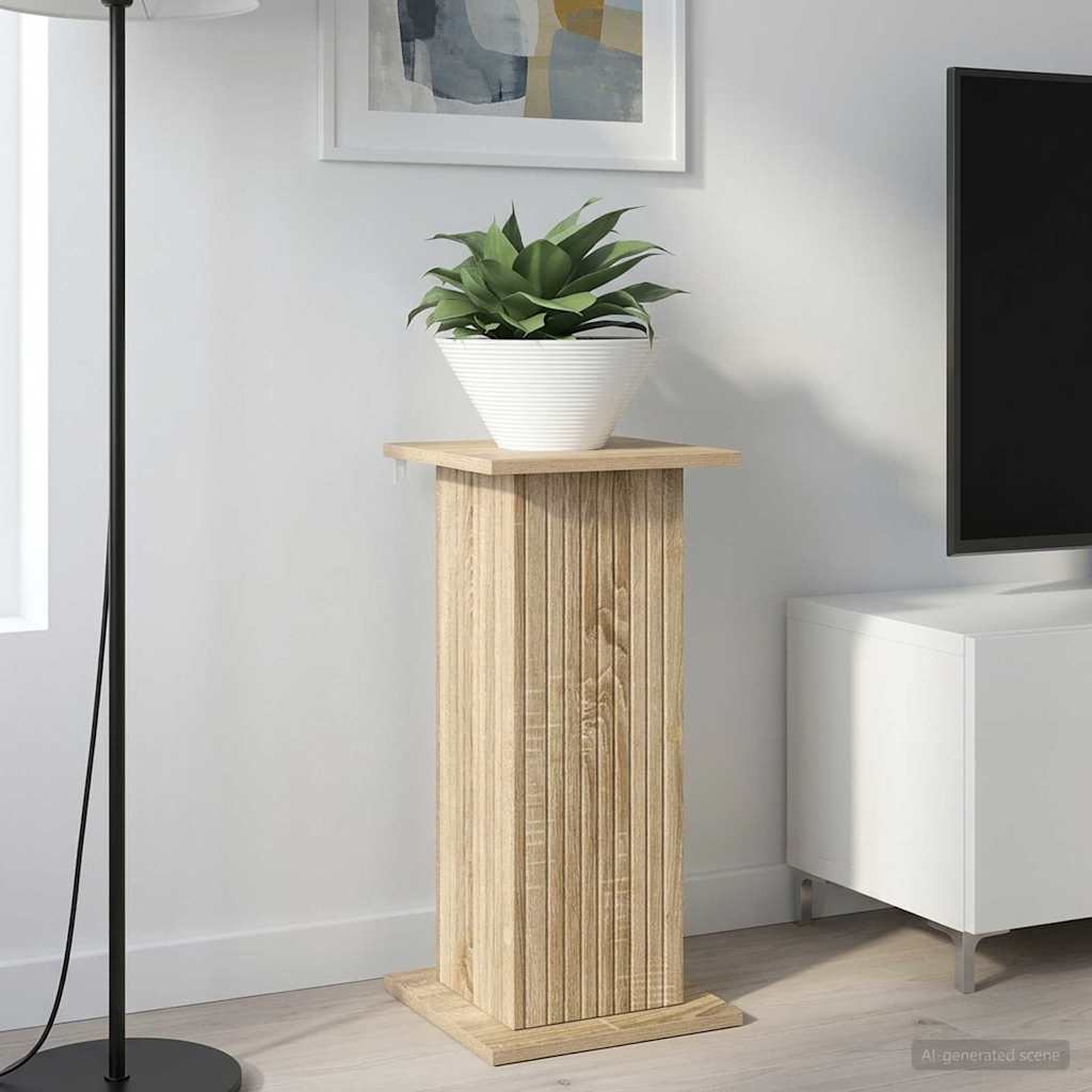 Planteholder Sonoma-eg 30,5 x 30 x 60,5 cm Konstrueret træ
