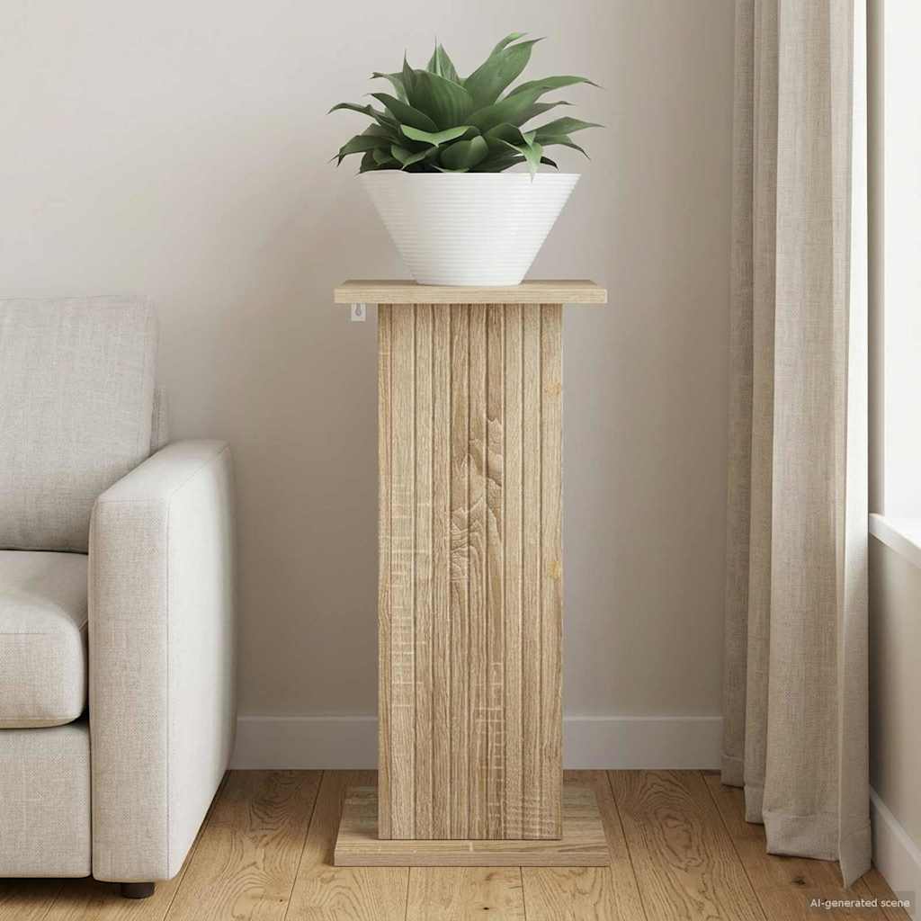 Planteholder Sonoma-eg 30,5 x 30 x 60,5 cm Konstrueret træ