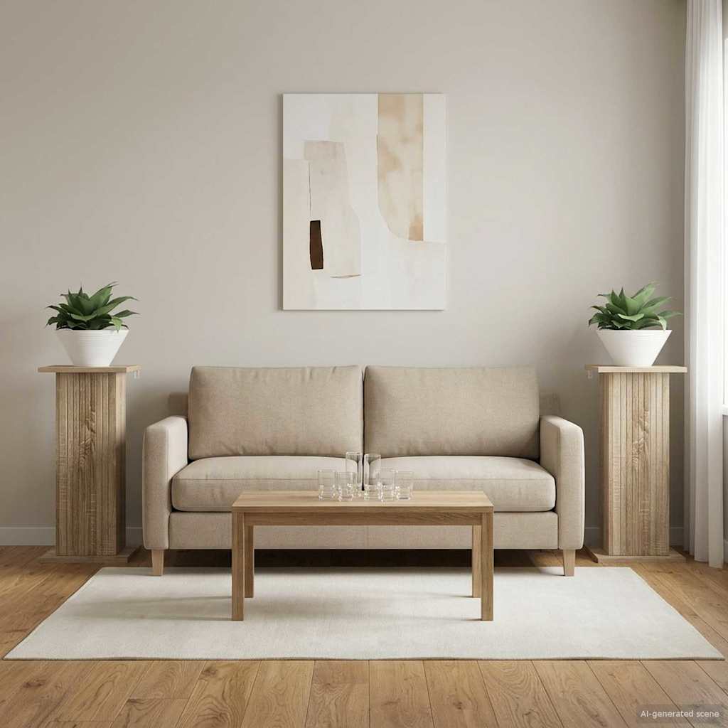 Planteholder 2 stk. Sonoma-eg 30,5 x 30 x 60,5 cm