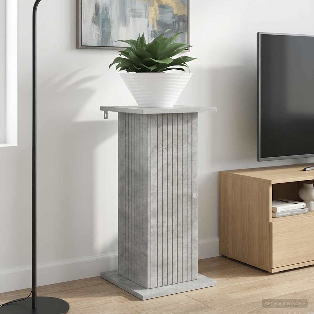 Planteholder 2 stk. Betongrå 30,5 x 30 x 60,5 cm