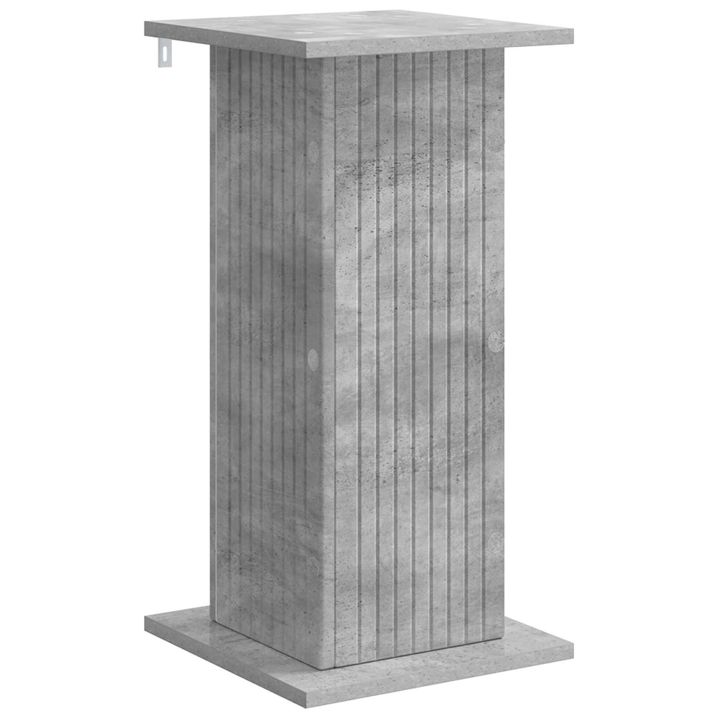 Planteholder 2 stk. Betongrå 30,5 x 30 x 60,5 cm
