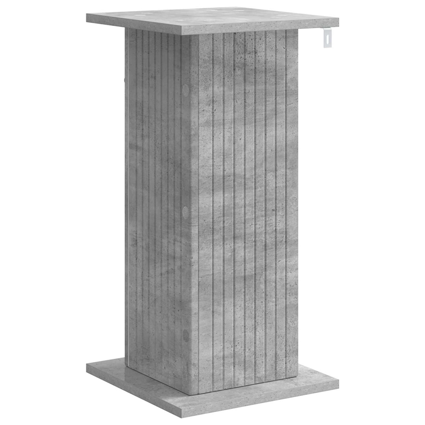 Planteholder 2 stk. Betongrå 30,5 x 30 x 60,5 cm