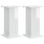 Planteholder 2 stk. Hvid højglans 30,5 x 30 x 60,5 cm