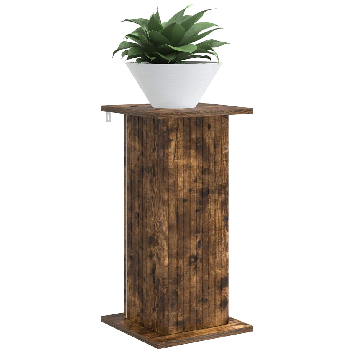Planteholder Røget eg 30,5 x 30 x 60,5 cm Konstrueret træ